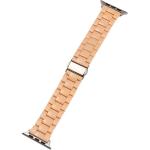 Браслет Biaodaige совместимый с Apple, из прозрачной синей смолы - фото 5