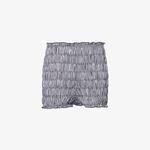 Шорты хлопковые Amy Lynn Danica в клетку, черный - фото