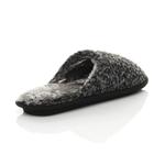 Тапочки-мулы Borg на плоском каблуке AJVANI, черный - фото 4