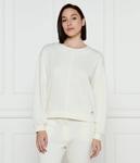 Толстовка женская Liu Jo Sport с круглым вырезом, экрю - фото