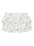 Шорты с цветочным принтом Marni Kids, белый - фото 2