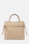 Кожаная сумка BIANCA Guess, бежевый - фото