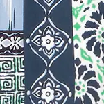 Тканевые брюки Cecil свободного кроя, синий - фото 6