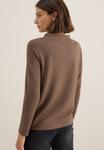 Топ Cecil FUNNEL NECK, Braun/Taupe - фото 3