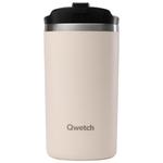 Кружка дорожная 350 мл матовая соболь Qwetch - фото