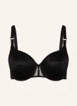 Бюстгальтер с чашками monogram Chantelle, черный - фото