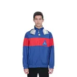 Куртка мужская синяя красная Moncler - фото 4