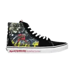 Кроссовки Iron Maiden x Sk8-Hi Vans, черный - фото