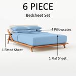 Комплект простыня и наволочки 700 Aborn - фото 4