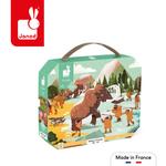 Janod, Пазл-пазл в чемодане «Предыстория», 100 шт. - фото