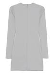 ENTIRE STUDIOS мини-платье с длинными рукавами, серый - фото 2