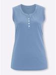 Топ Sieh an!, светло-синий - фото 2