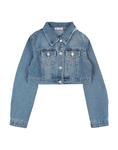 Джинсовая куртка для девочек Chiara Ferragni, синий - фото