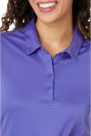 Поло adidas Golf Performance Solid Short Sleeve Golf Polo Shirt, фиолетовый - фото 3