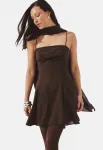 Коктейльное платье/вечернее платье Na-Kd, Brown - фото