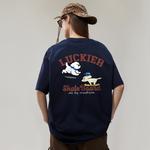 Футболка унисекс Rexshion, темно-синий - фото 17