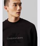 Свитер Regular fit Calvin Klein Jeans, черный - фото 4