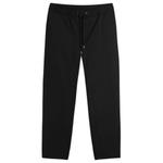 Брюки из нейлона-стрейч Moncler, черный - фото