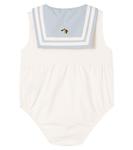 Хлопковый боди Baby Sailor Konges Sløjd, Ashley Blue - фото 2