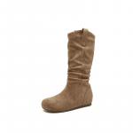 Женские сапоги до колена Daphne, fleece-lined camel - фото 7