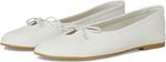 Балетки Frye Emma Ballet, White - фото