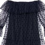 GUCCI Платье с длинными рукавами SS23 черное - фото 6