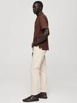 Брюки Ben Slim Tapered Mango, Light Beige - фото 7