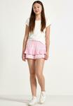 Шорты WITH FLOUNCE Lindex, фуксия - фото