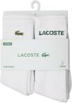 Lacoste мальчики 6-pack повседневные носки, White/Crew - фото 3