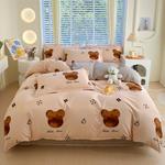 FUANNA Комплект постельного белья, 4 предмета, 220 см - фото