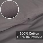 Пододеяльник ANRO LUNA, темно-серый - 155 х 220 см - фото 3