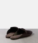 Кожаные мюли Brunello Cucinelli, Testa Moro - фото 2