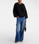 Кашемировый свитер Wolfe Khaite, черный - фото 2