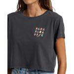 Женская укороченная футболка Para Paradise ROXY, Phantom - фото 4