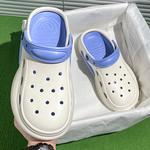 Binary Клоги унисекс бело-оранжевые, цвет White Orange - фото 11