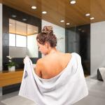 Полотенце для ванной Traumschloss Frottier Line, коричневый - фото 4