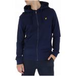 Толстовка мужская Lyle & Scott на молнии с капюшоном, синий - фото