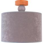 Потолочный светильник 30x30 см, серый - фото