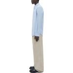 Рубашка мужская синяя Bottega Veneta, синий - фото 3