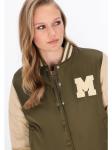 Женская куртка оливкового цвета myMo ROCKS - фото 4