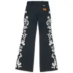 Брюки Wrangler 70S Flare Fit, синий - фото 4