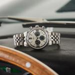 TIMEX Часы Marlin Chronograph Tachymeter 40mm, Silver - фото 2