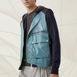 Жилет мужской синий Hermes, синий - фото 2