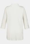 Рубашка Ulla Popken с рукавами 3/4, белый - фото 3