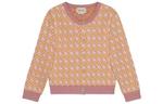 Свитер детский Gucci, бежевый / розовый - фото