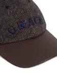 Бейсболка Grace Wales Bonner, коричневый - фото 4