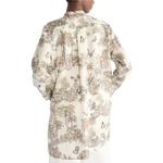 Блузка с принтом Christian Pattern DIOR, белый - фото 3