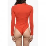 Боди с длинными рукавами и логотипами Dsquared2, Orange - фото 2