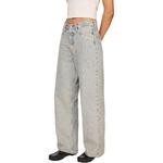 Прямые брюки Acne Studios, синие - фото 5