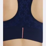 Облегающий топ Tommy Hilfiger, синий - фото 4